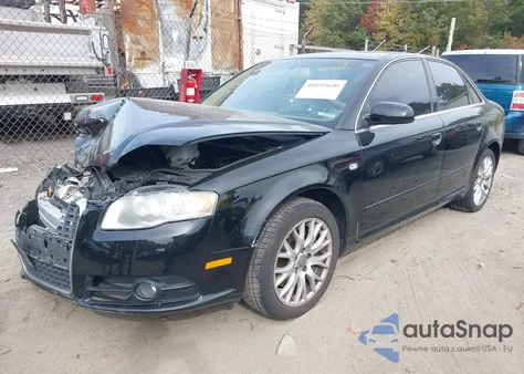 2008 Audi A4 2.0T/2.0T Special Edition from USA, damaged, VIN WAUAF78E78A167860